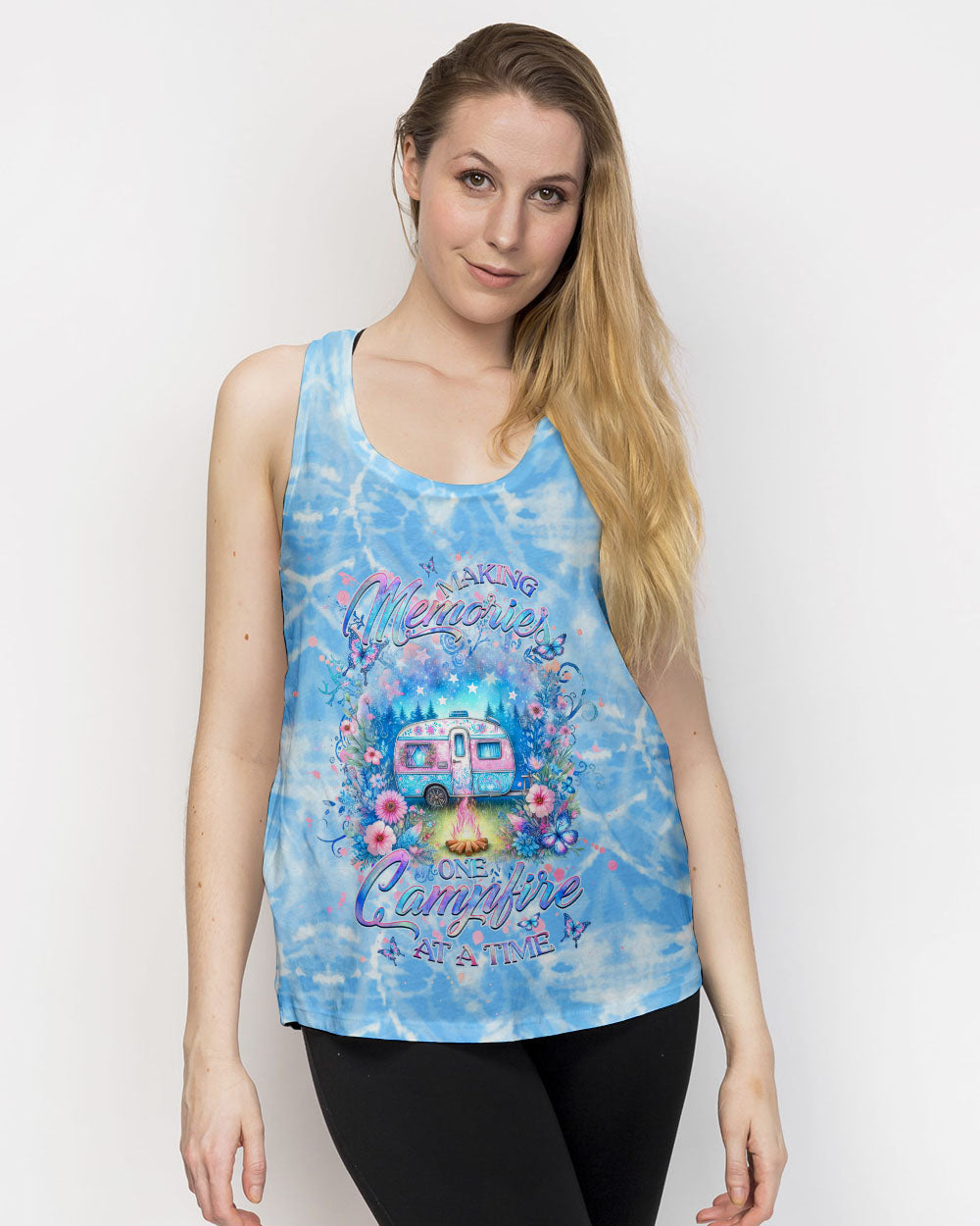 MAKING MEMORIES ONE CAMPFIRE AT A TIME ALL OVER PRINT - YHHG1604242