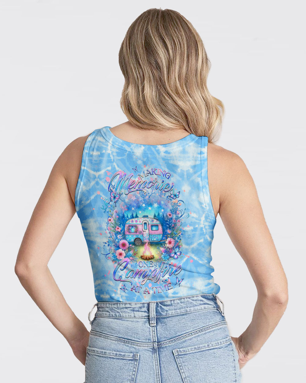 MAKING MEMORIES ONE CAMPFIRE AT A TIME ALL OVER PRINT - YHHG1604242