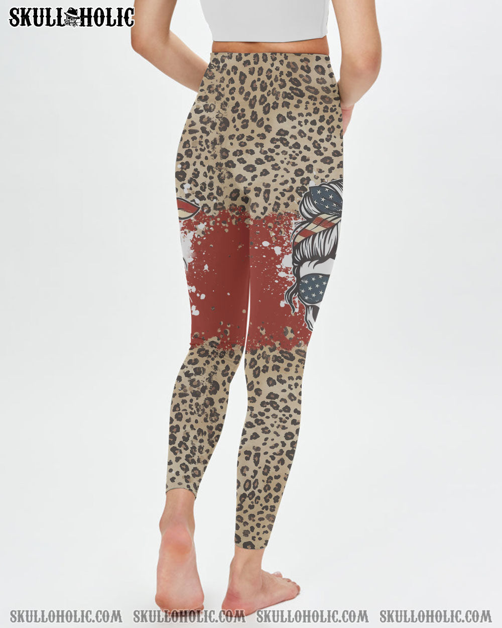 ZERO FCKS GIVEN LEOPARD FLAG ALL OVER PRINT - YHHG2911221