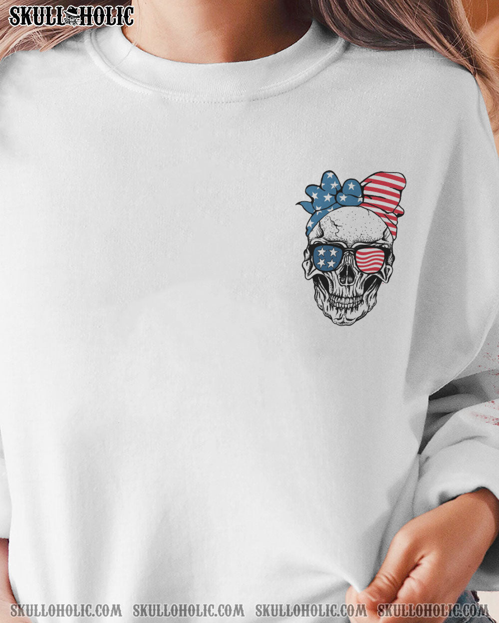 MY GIVE A F FLAG SKULL ALL OVER PRINT - TLTW0112221