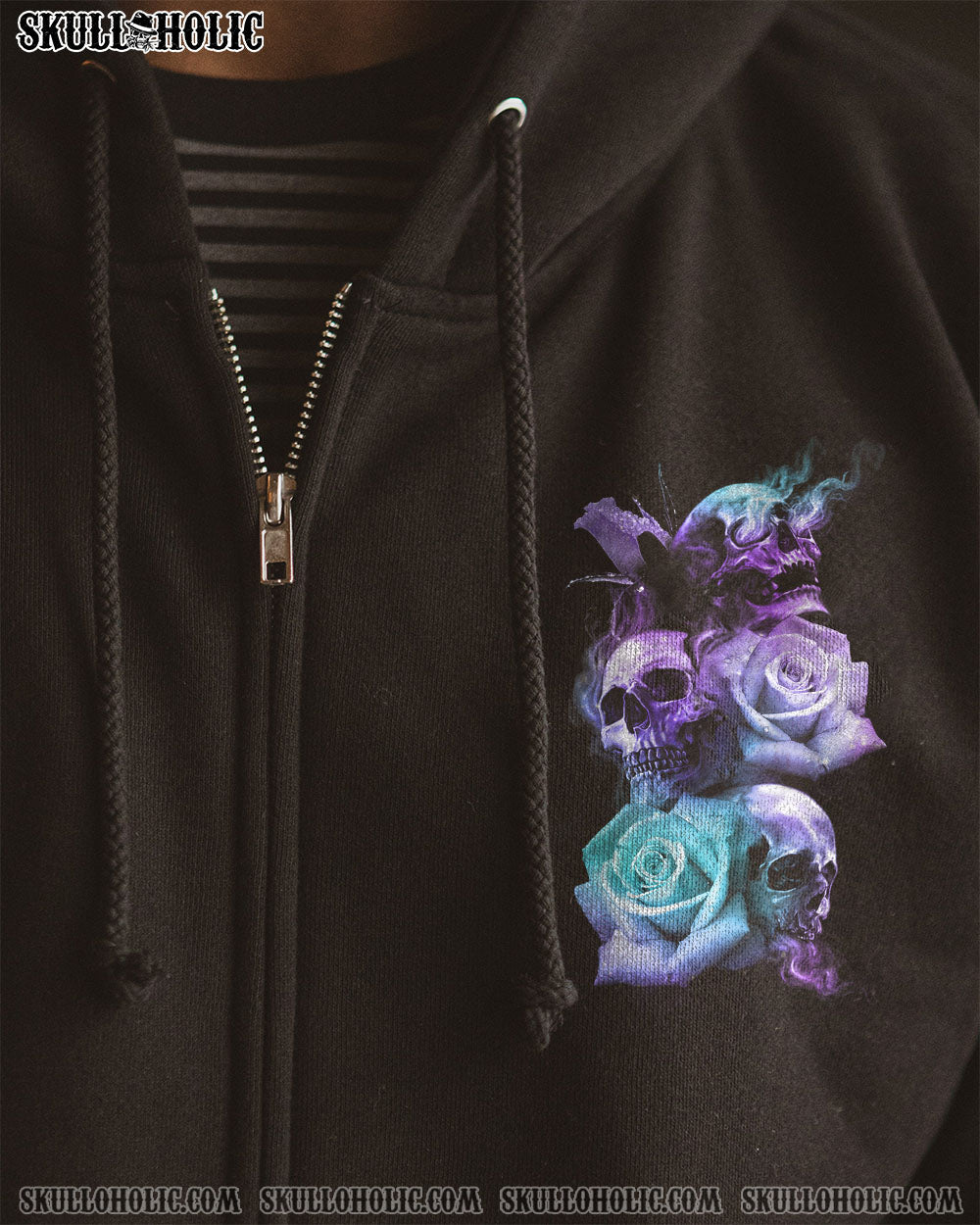 IF YOU THINK I'M A B 3 SKULLS ROSE ALL OVER PRINT - TLNO0111221