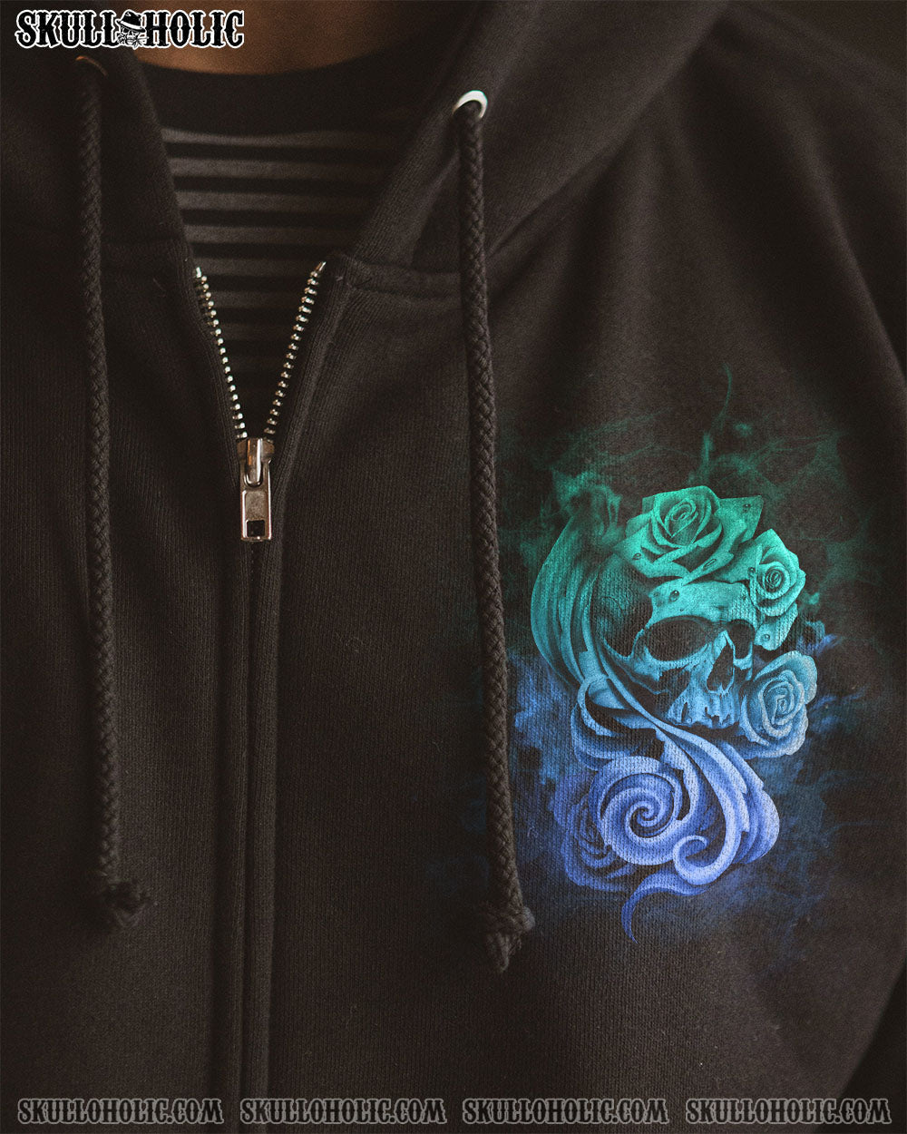 I AM A SWEET GIRL SKULL ROSE ALL OVER PRINT - YHHG2109221