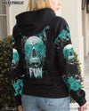 UNDERESTIMATE ME ROSE SKULL FLAG ALL OVER PRINT - TLTM2610222