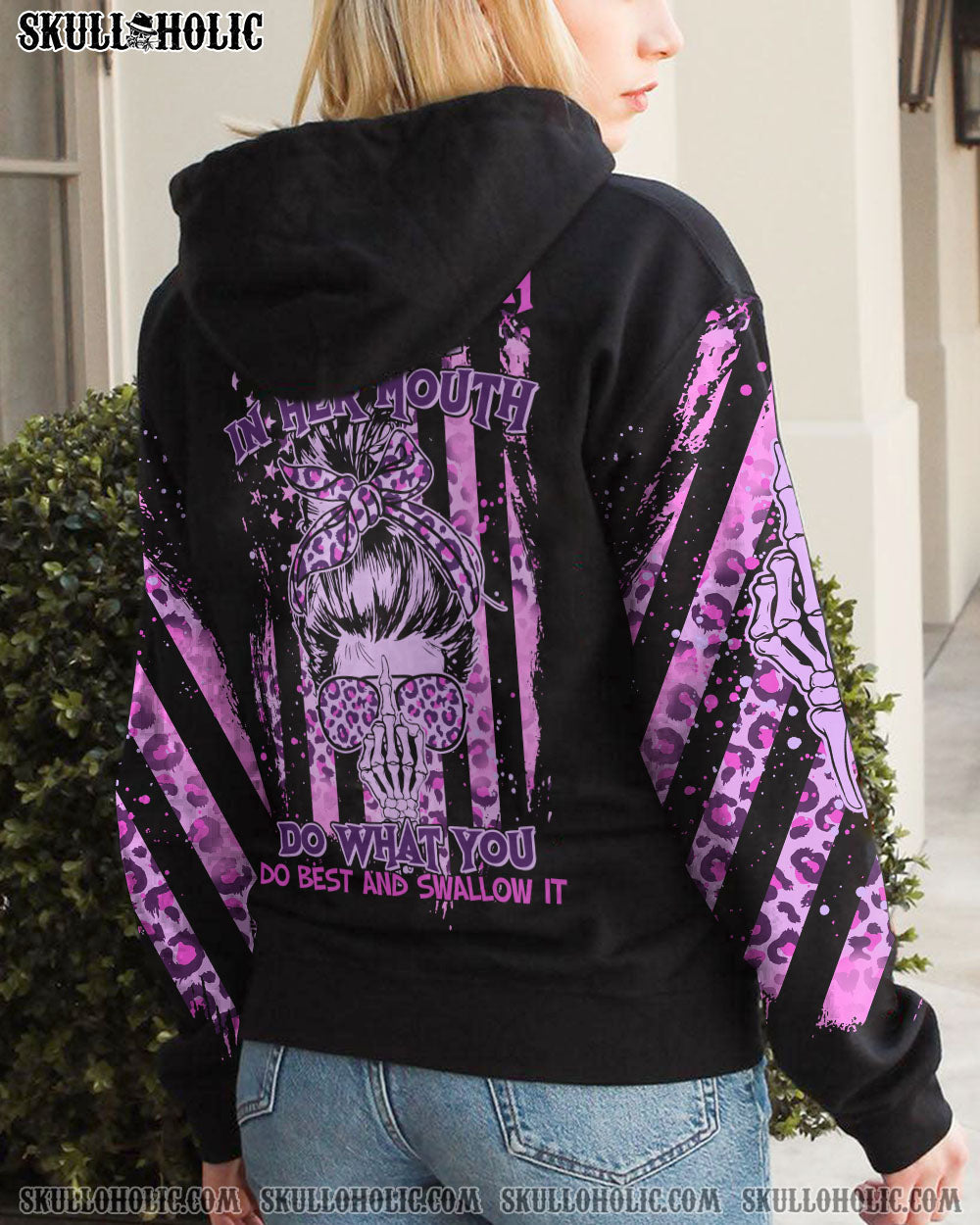 TO THAT B WITH MY NAME MESSY BUN FLAG ALL OVER PRINT - TLTR1912222