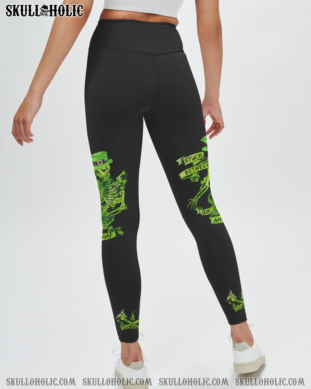 STUCK BETWEEN SKELETON FLAG PATRICK'S DAY ALL OVER PRINT - TLTW1801232