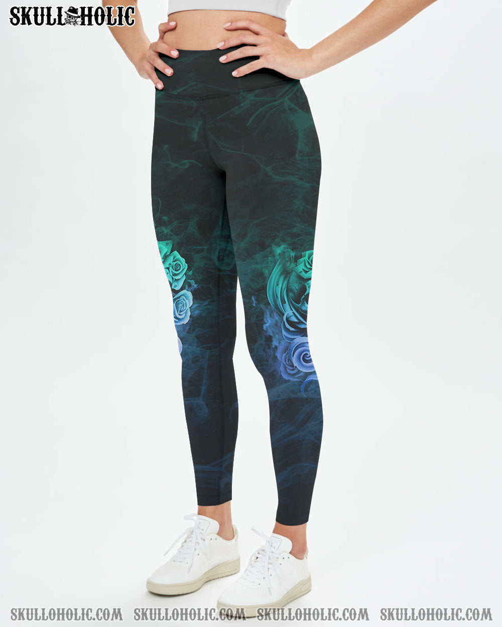 I AM A SWEET GIRL SKULL ROSE ALL OVER PRINT - YHHG2109221