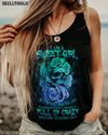 I AM A SWEET GIRL SKULL ROSE ALL OVER PRINT - YHHG2109221