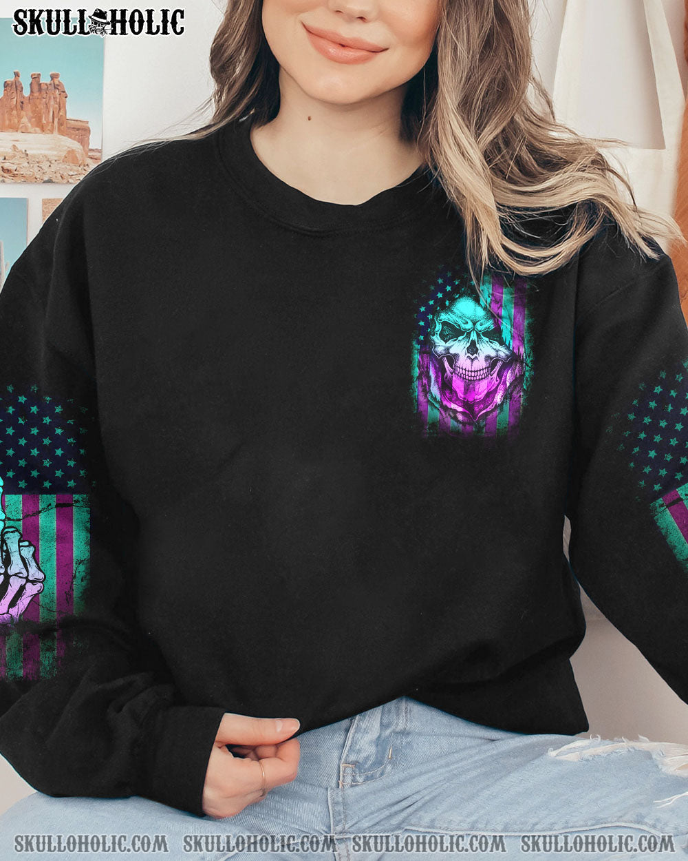 I AM WHO I AM REAPER FLAG ALL OVER PRINT - TLTC2210222