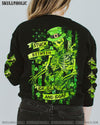 STUCK BETWEEN SKELETON FLAG PATRICK'S DAY ALL OVER PRINT - TLTW1801232