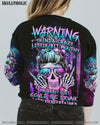 WARNING KINDA CRAZY CRACK FLAG ALL OVER PRINT - TLTW2610221