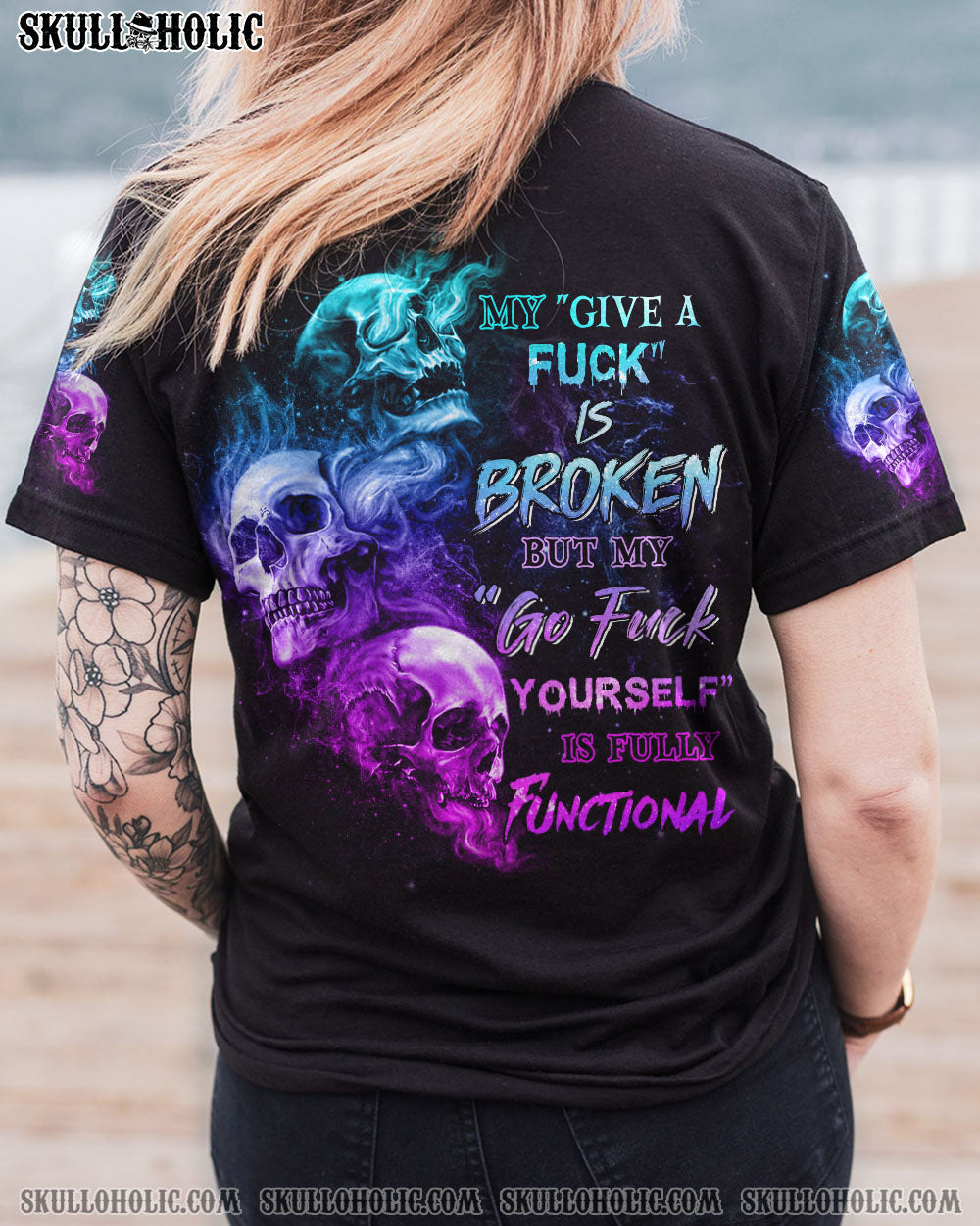 MY GIVE A F IS BROKEN ALL OVER PRINT - YHHG0411223