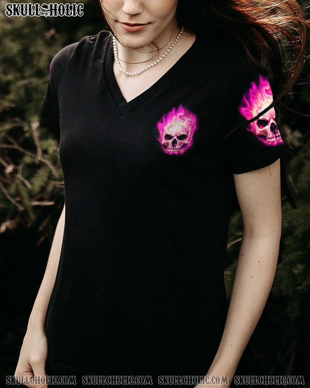 I AM WHO I AM FIRE SKULL FLAG ALL OVER PRINT - TLNZ0312223