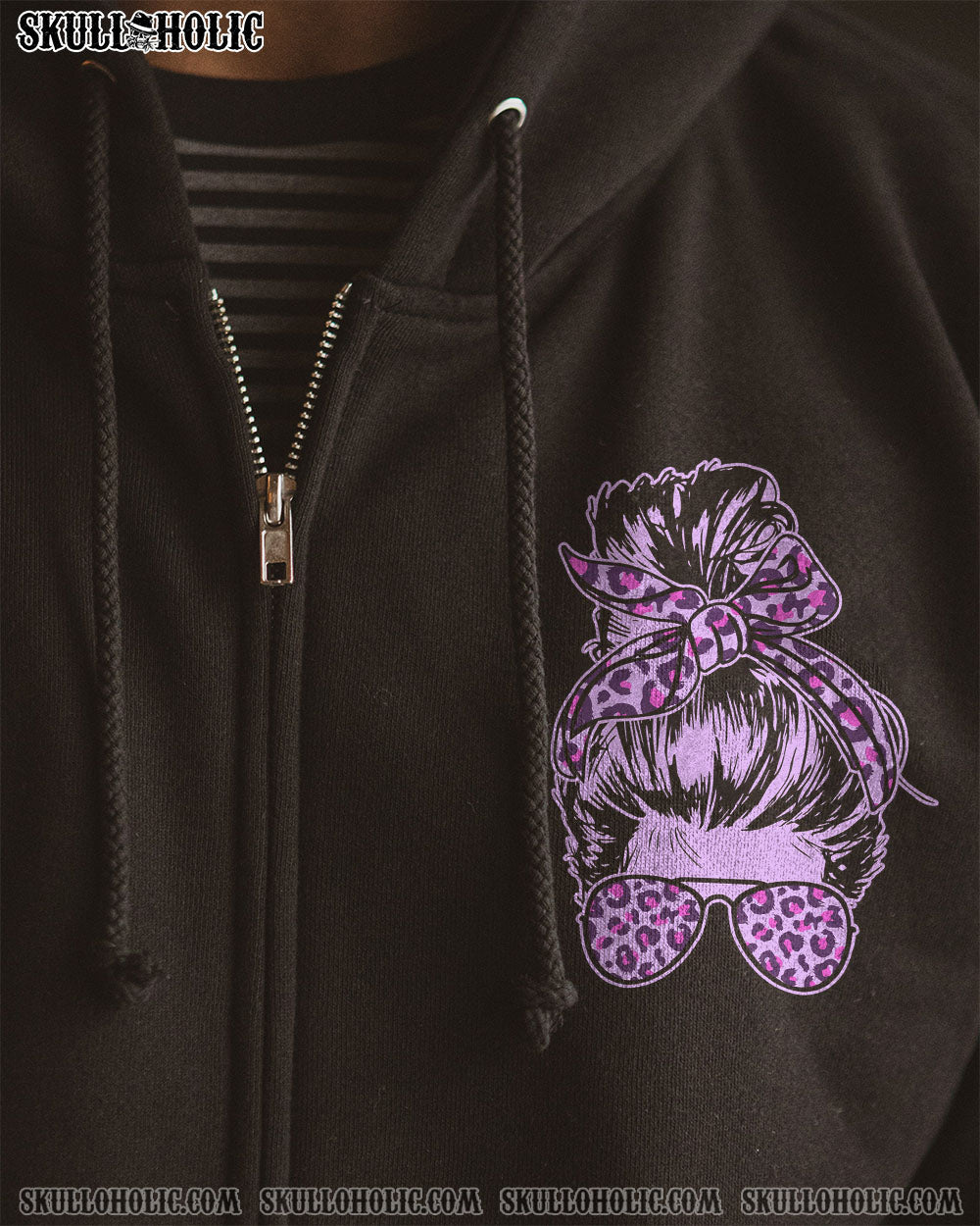 TO THAT B WITH MY NAME MESSY BUN FLAG ALL OVER PRINT - TLTR1912222