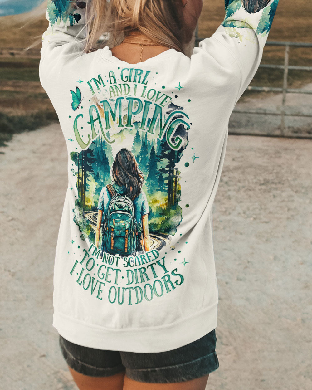 LOVE CAMPING ALL OVER PRINT - TY2405231