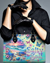 Salty Soul Turtle Leather Handbag