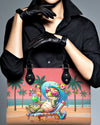 Bigcrowns BEACH TURTLE LEATHER HANDBAG G2208244