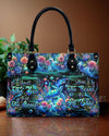 Smell The Sea Feel The Breeze Turtle Leather Handbag