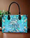 Sandy Toes Sunkissed Nose Dolphin Leather Handbag