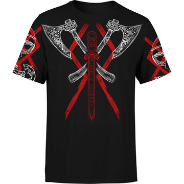 Ragnar Lothbrok Shirt All Over Printed T-shirt