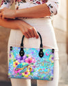 Salty Soul Turtle Leather Handbag