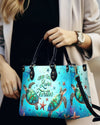 This Girl Loves Turtles Leather Handbag