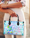 Bigcrowns IT'S 5 O'CLOCK SOMEWHERE LEATHER HANDBAG G2806244
