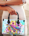 Salty Lil' Beach Turtle Leather Handbag