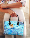 She Is A Mermaid Leather Handbag