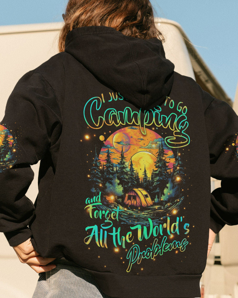 I JUST WANT TO GO CAMPING ALL OVER PRINT - TYTD1605231