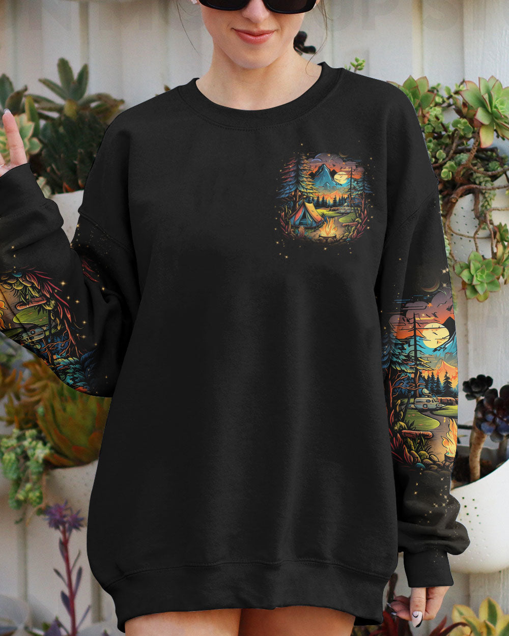 THE ONLY THING BETTER THAN THE CAMPFIRE ALL OVER PRINT - YHLN1805232