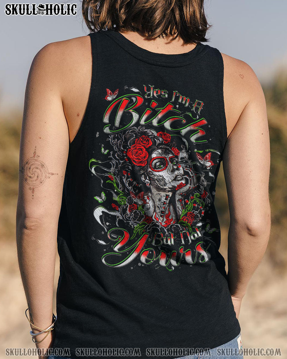 YES I'M A B BUT NOT YOURS ALL OVER PRINT - YHLT0104252