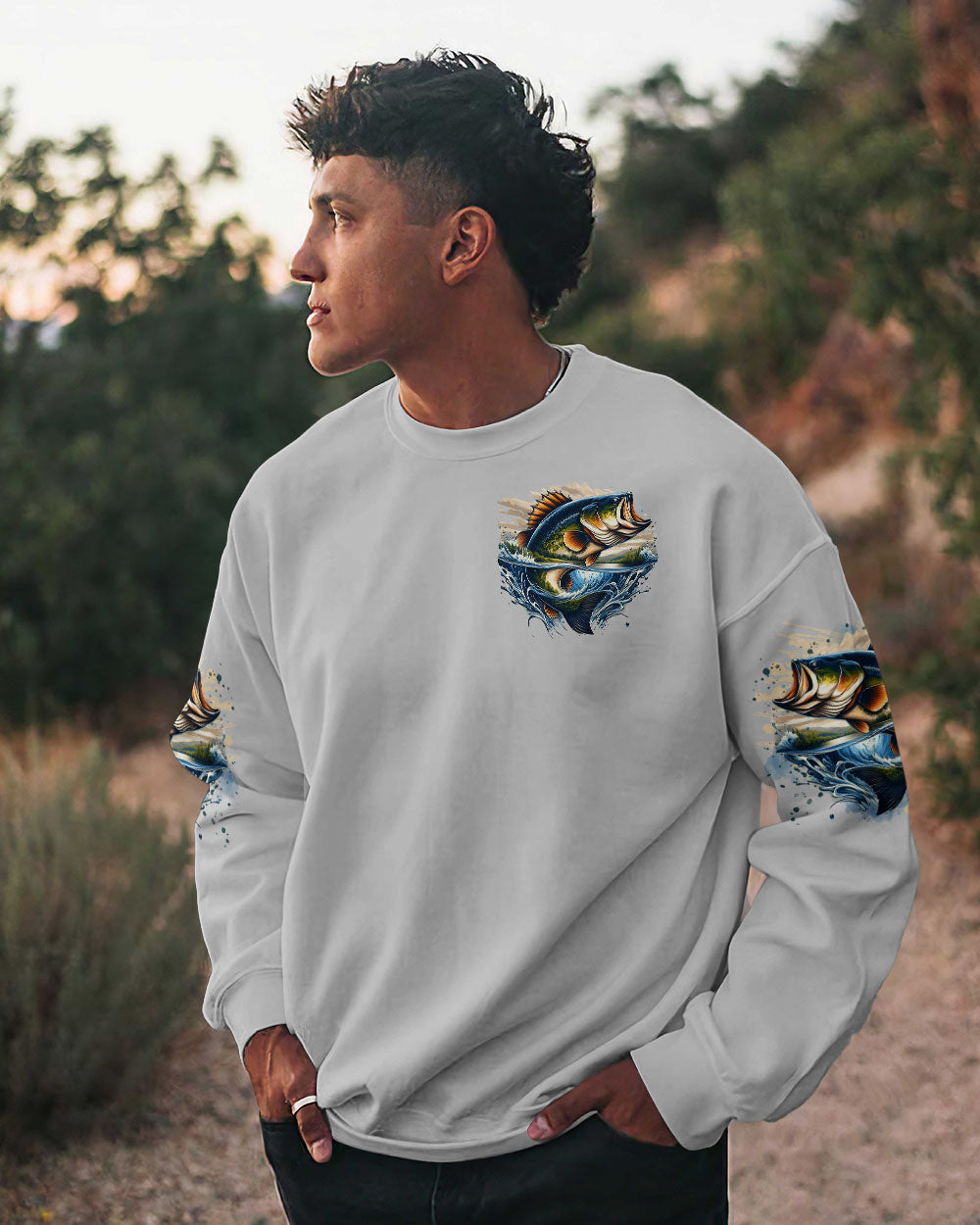 MAKING MEMORIES ONE FISH AT A TIME ALL OVER PRINT - TLTR1809245