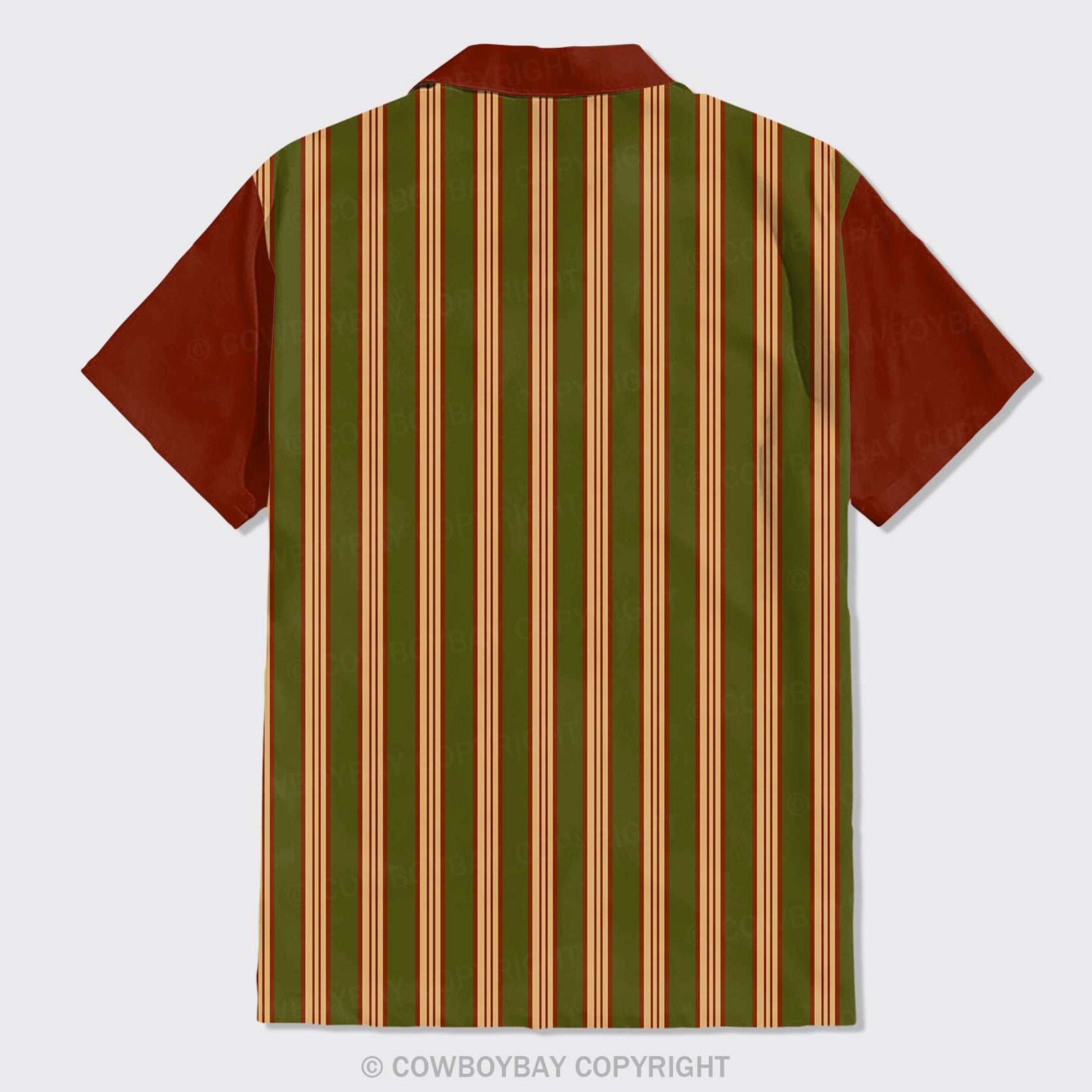 Stripes And Horses Button Up Shirts