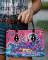 Salty Kisses Starfish Wishes Leather Handbag