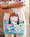 Salty Soul Turtle Leather Handbag