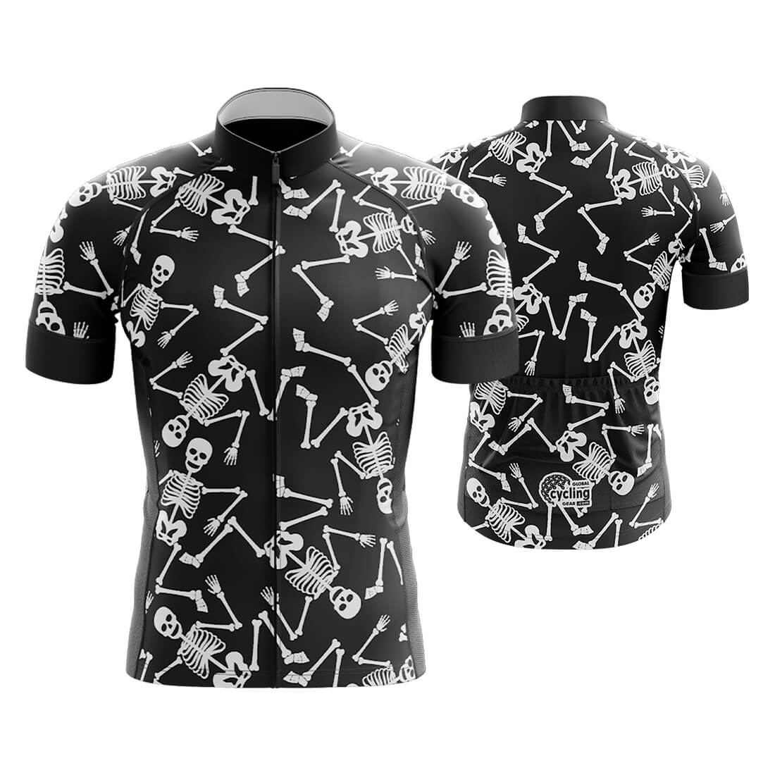 Skeleton Cycling Jersey for Men