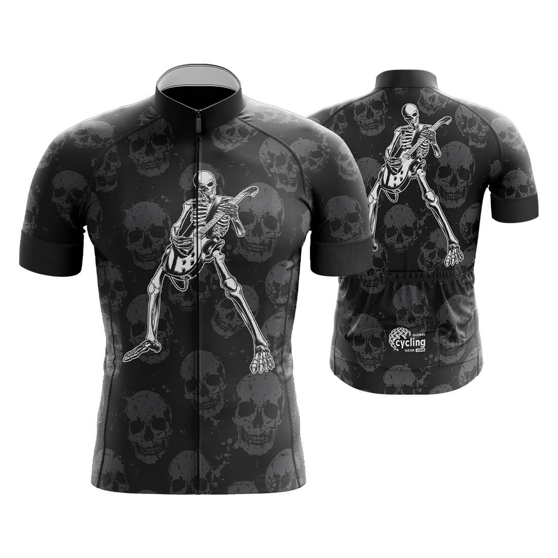 Skeleton Cycling Jersey for Men