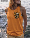 SHE IS SUNSHINE SUNFLOWER SKULL ALL OVER PRINT - YHLN0902231