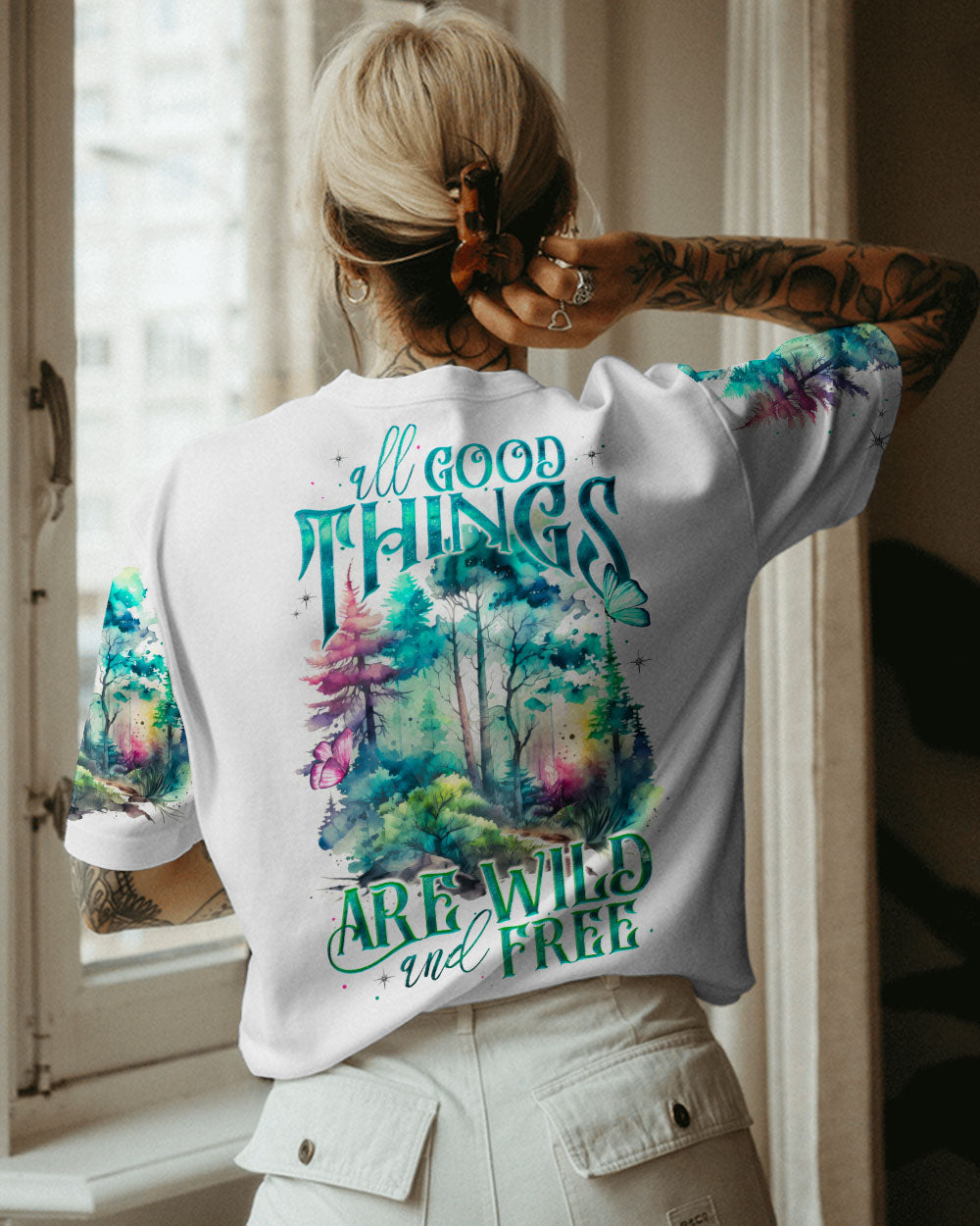 ALL GOOD THINGS ARE WILD AND FREE ALL OVER PRINT - TA2104231