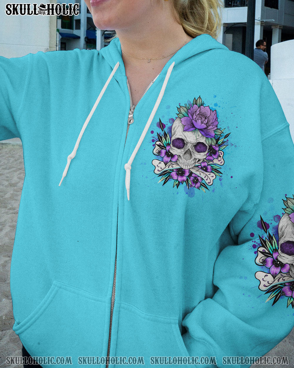 YOU COULDN'T HANDLE ME SKULL ALL OVER PRINT - YHHG2302233