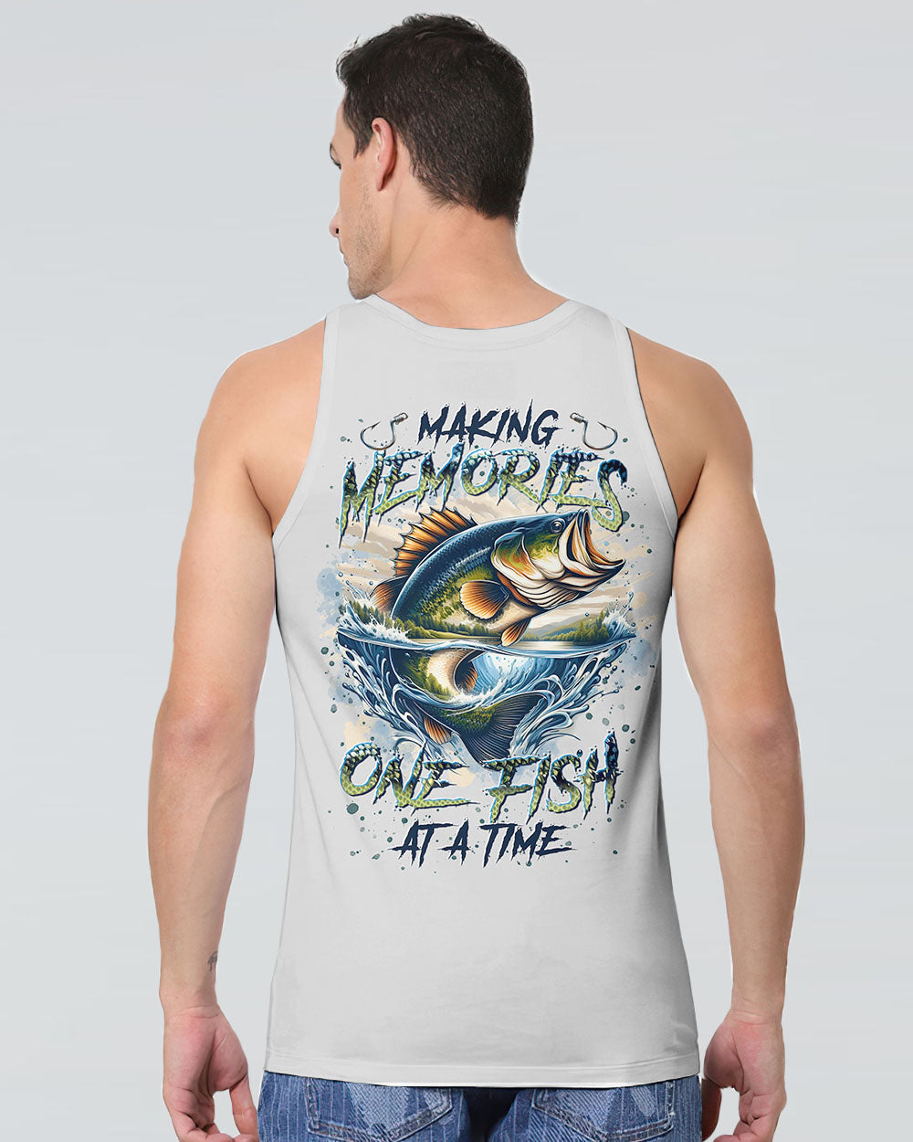 MAKING MEMORIES ONE FISH AT A TIME ALL OVER PRINT - TLTR1809245