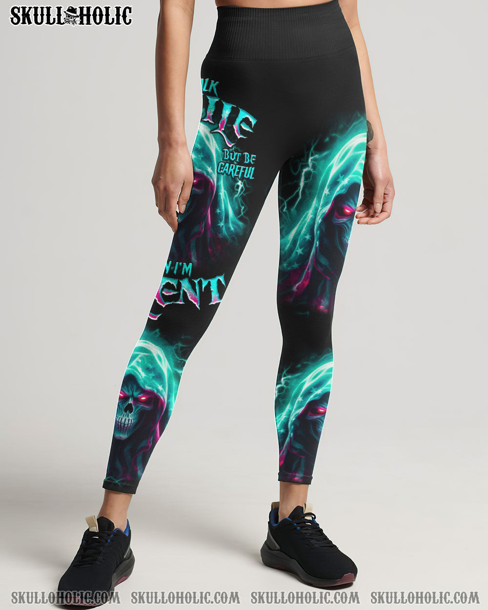 BE CAREFUL WHEN I'M SILENT REAPER PINK ALL OVER PRINT - TLNO2806234