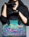 Salty Lil' Beach Mermaid Leather Handbag