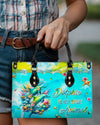 Dolphin Is My Spirit Animal Leather Handbag