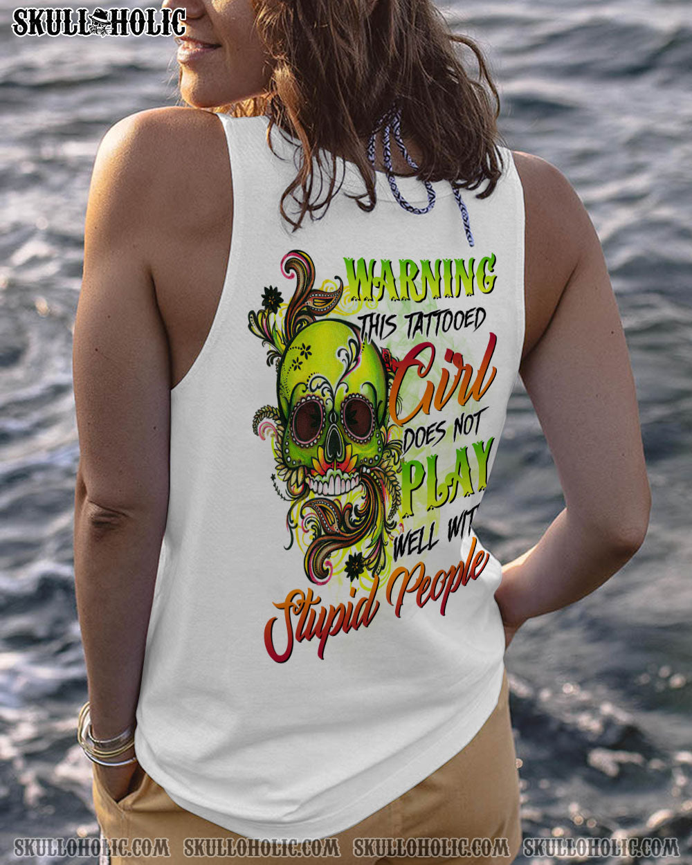 WARNING THIS TATTOOED GIRL ALL OVER PRINT - TLTR2112221