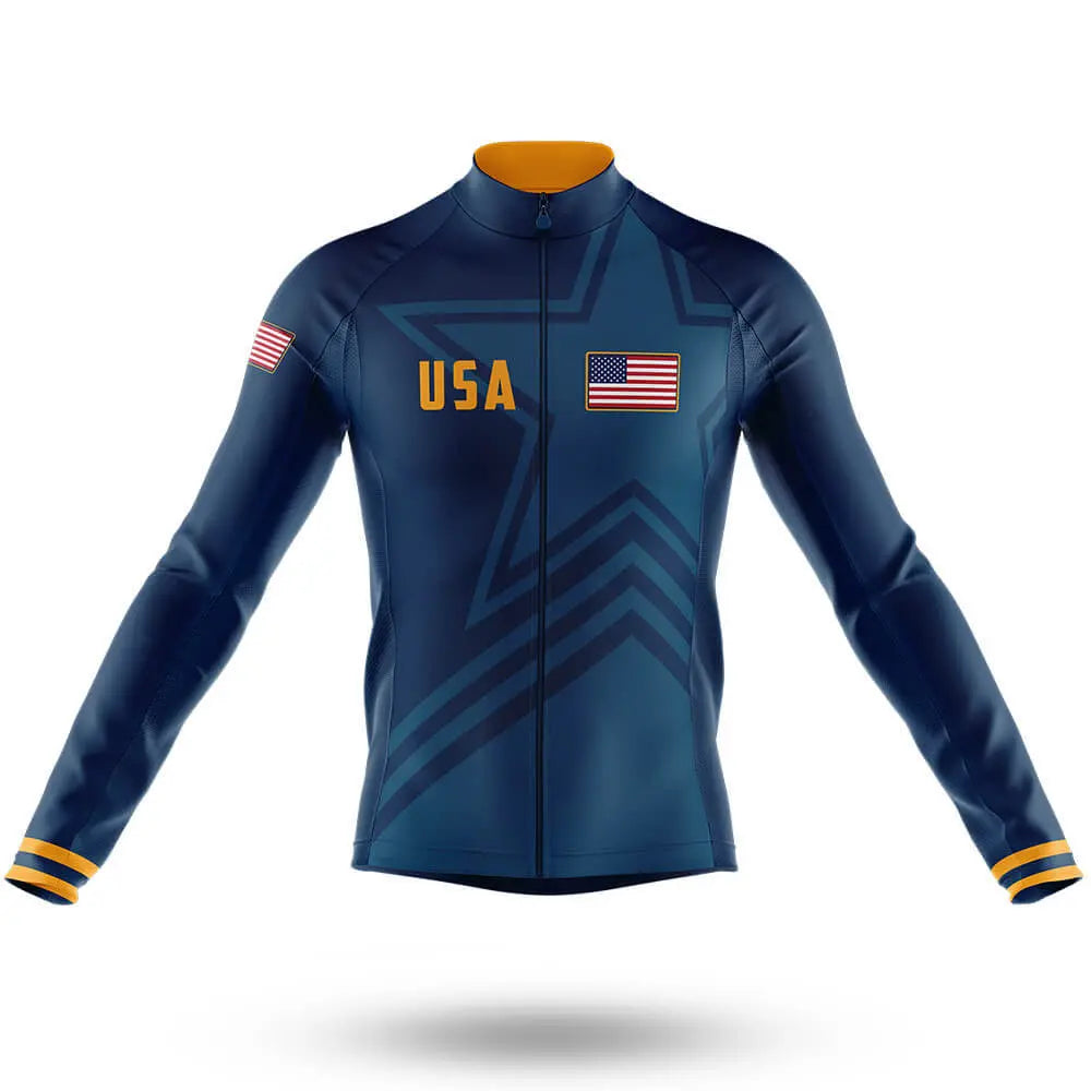 USA S5 Navy - Men's Cycling Kit