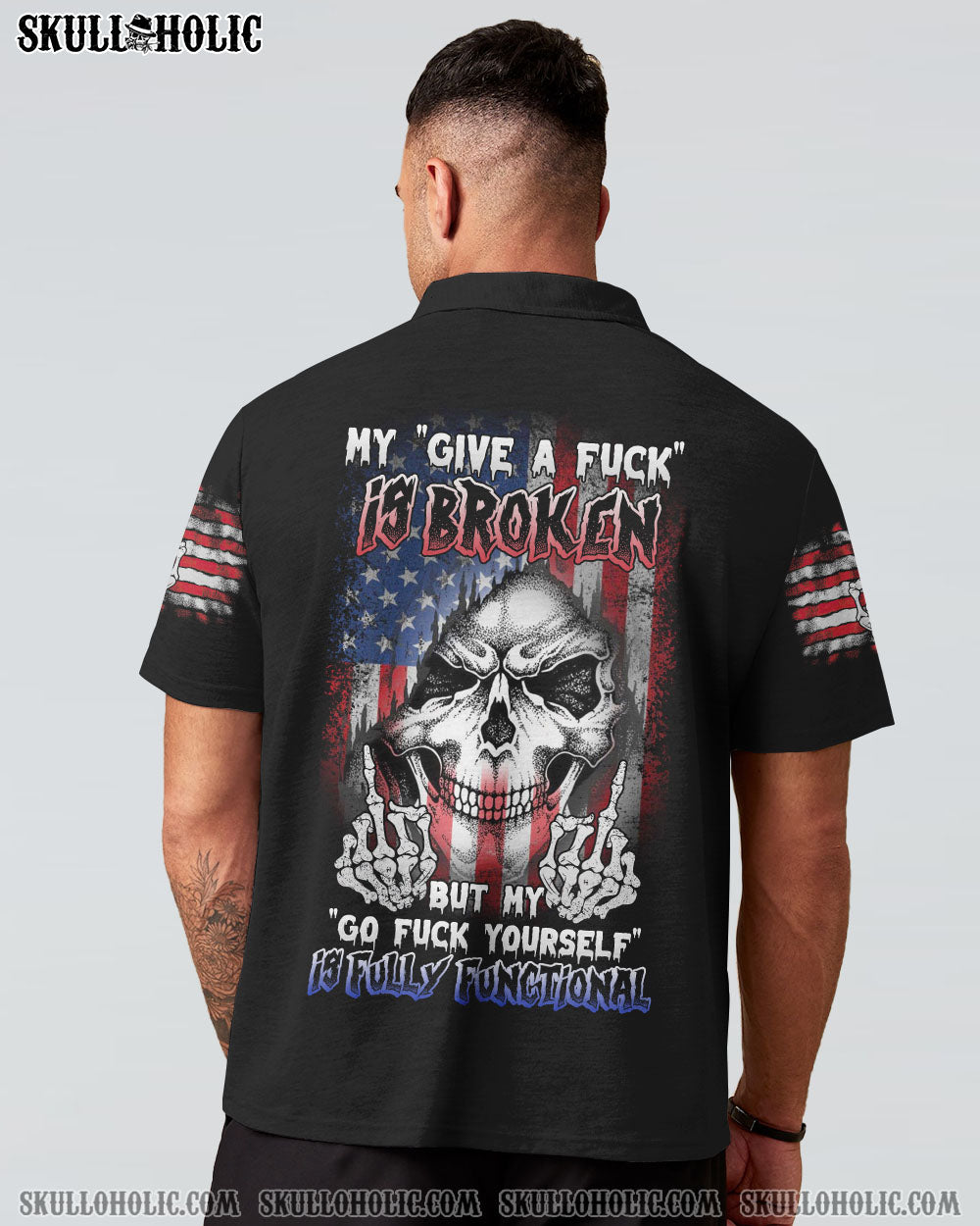 MY GIVE A F REAPER FLAG ALL OVER PRINT - TLNZ1111222