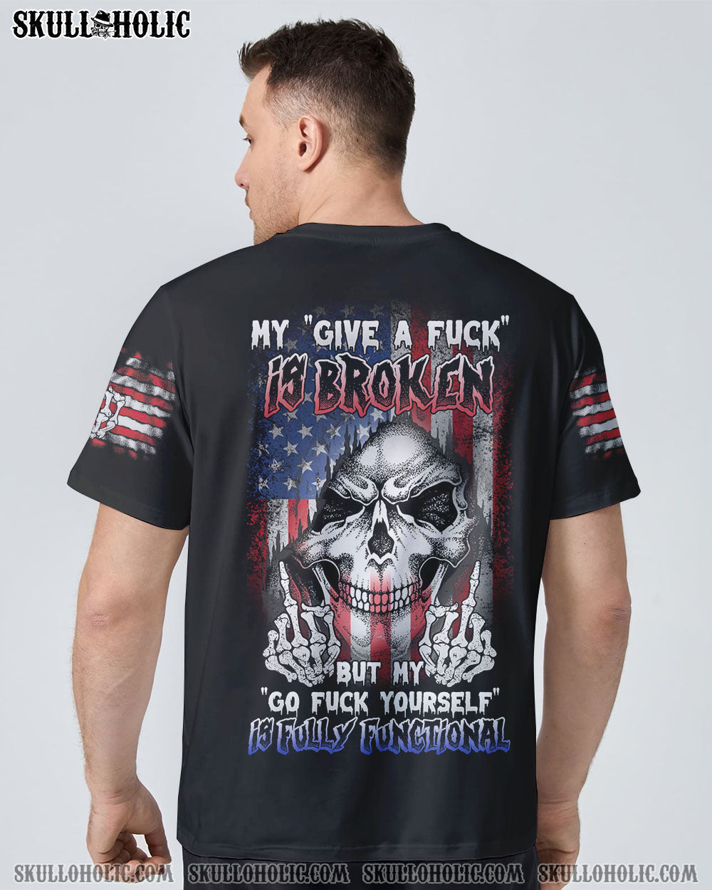 MY GIVE A F REAPER FLAG ALL OVER PRINT - TLNZ1111222