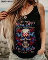 OH I PISSED YOU OFF SKULL ROSE AMERICA ALL OVER PRINT - TLTR1305231