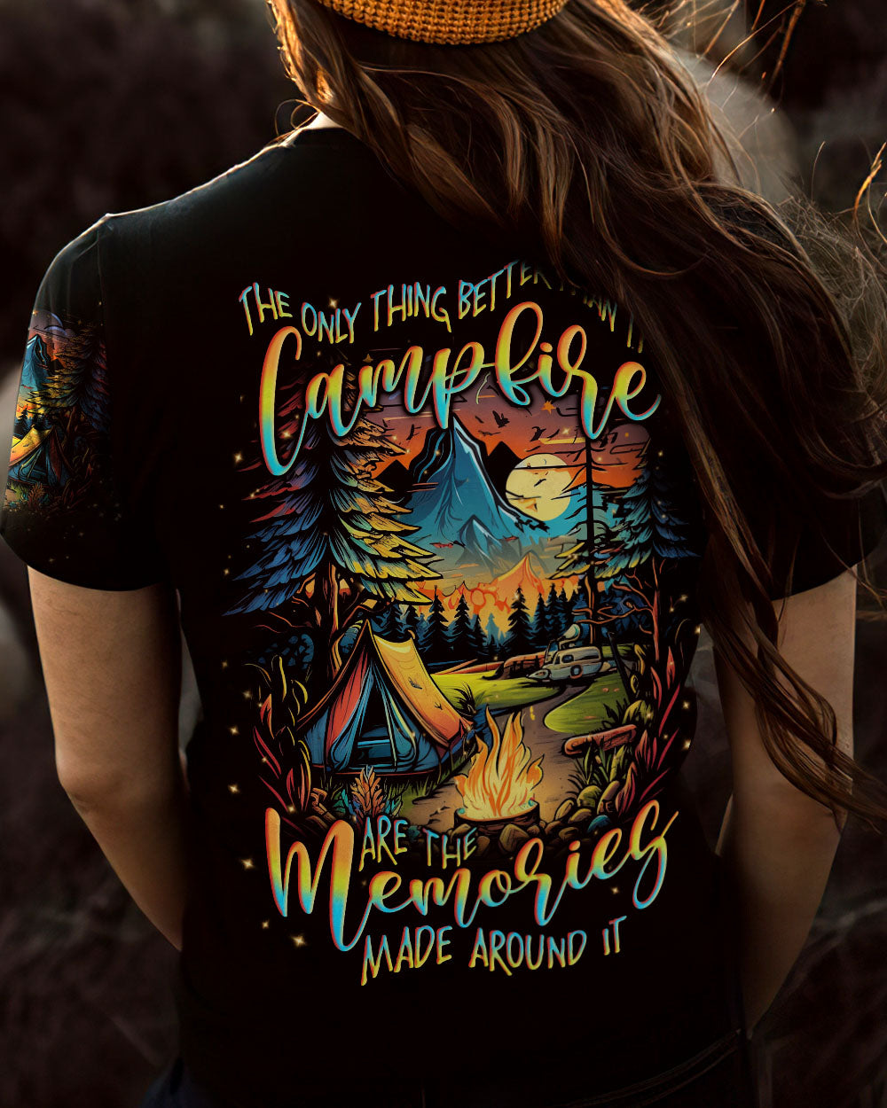 THE ONLY THING BETTER THAN THE CAMPFIRE ALL OVER PRINT - YHLN1805232